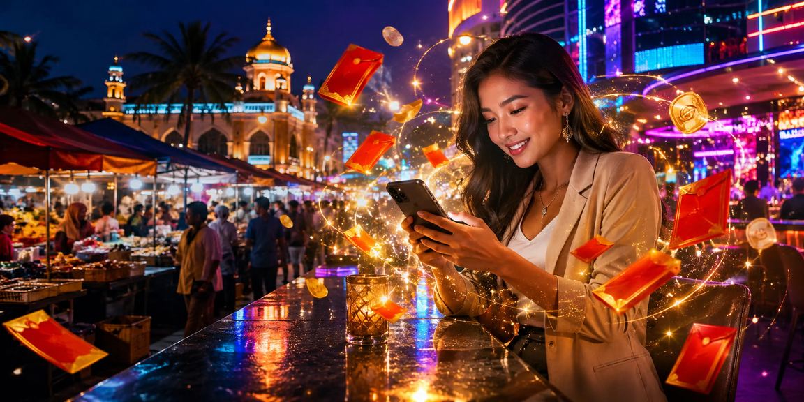 Bonus bertema amplop merah semasa perayaan